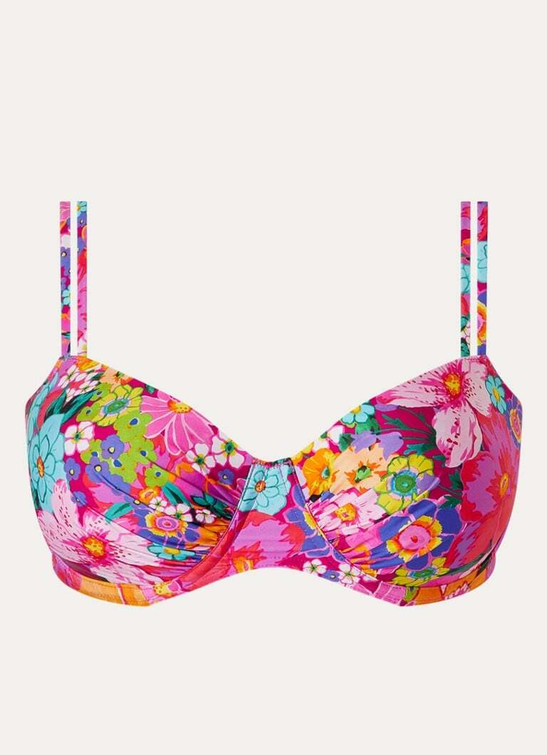 PrimaDonna PrimaDonna Najac voorgevormde bikinitop met beugel en bloemenprint