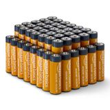 Amazon Basics 48 stuks hoogwaardige AA-alkalinebatterijen, 1,5 volt, 10 jaar houdbaar