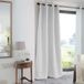 HomeMaison Verduisteringsgordijn 135 x 180 cm Wit Polyester