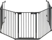 ABUS 90113 hekje voor kinderbedden 3,15 m Neerklapbare bedbescherming Grijs
