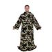 Snuggie De originele draagbare deken met mouwen, warm, gezellig, superzacht fleece, functionele deken met mouwen en zakken voor volwassenen, vrouwen, mannen, zoals te zien op tv - camouflage