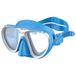 Seac Bella Zachte Snorkel- en Zwemmasker voor Kinderen, Gekleurde of Doorzichtige Silicone, Dubbele Lens