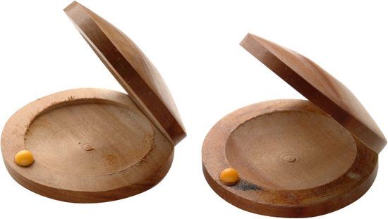 Stagg Castanets CAS-W Houtkleur