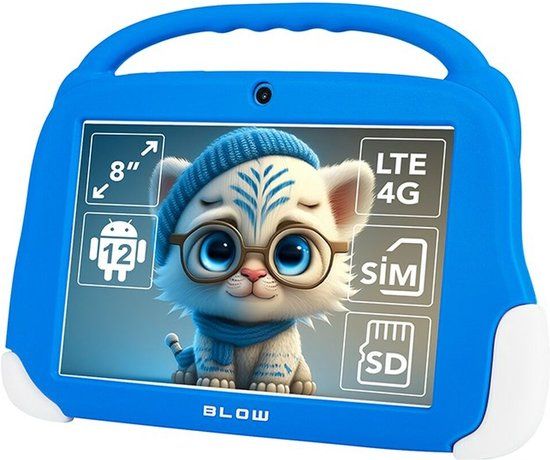 Blow KidsTAB8 8" Tablet - 4GB RAM - 64GB - Zwart - 5900804135937