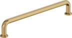 Amerock BP37381CZ | Champagne Bronze Cabinet Pull | 6-5/16 Inch (160 mm) Center-to-Center Drawer Pull | Factor | Kitchen Cabinet Handle | Furniture Hardware