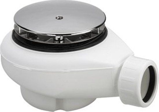 Viega Tempoplex Douchebakafvoer Compleet Chroom - 16 cm