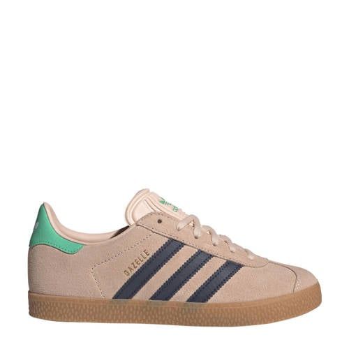 adidas Originals Gazelle sneakers lichtroze/donkerblauw