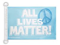 AZ FLAG Bootvlag All Lives Matter 45x30 cm