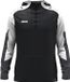 Jako Dynamic Hooded Half Zip Heren - Zwart / Wit / Antraciet | Maat: XXL