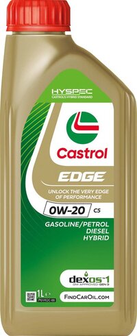 Castrol Edge 0W20 C5 - 1L - Motorolie - Volsynthetisch - 4-takt - Diesel/Benzine
