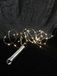 Hellum 522822 Decoratieve Verlichting Lichtdecoratie Ketting LED Warm Wit 20 Lampen Batterij Timer Zilver