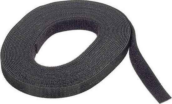 wolfcraft Klittenband, zwart I 3286000