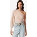 IRO Paris Pull Pelope Tricoté En Taupe Clair Taille : S