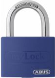 Abus aluminium hangslot T65AL/40 blauw