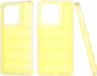 Techsuit Hoesje geschikt voor Xiaomi Redmi Note 13 4G - Wave Shield Shockproof Hard Case Back Cover - Geel