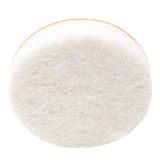 Adsamm® | 100 x viltglijders | Ø 30 mm | wit | rond | 5,5 mm dikke zelfklevende meubelglijders in premium kwaliteit van Adsamm®