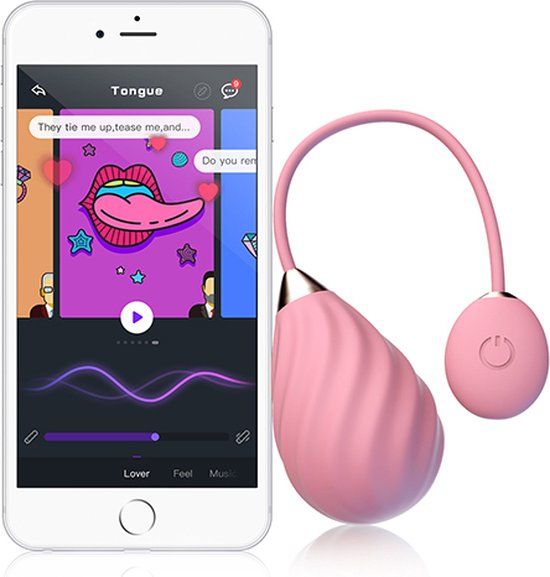 Magic Motion Magic Sundae App Controlled Love Egg - Pink