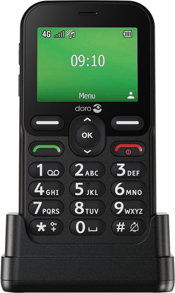 Doro Leva E10 Zwart Seniorentelefoon 2.4" 4G Black