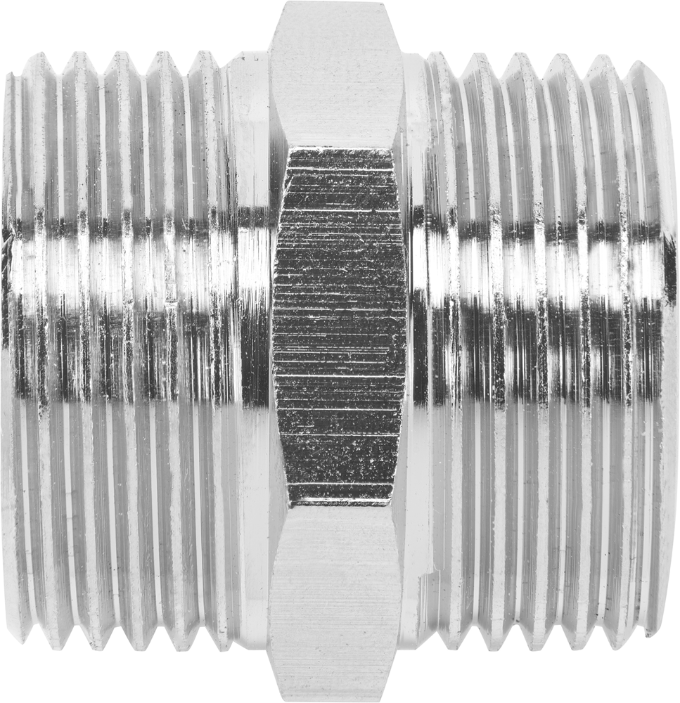 Cornat Messing/Ch Dubbelnippel Mm 3/4 * - T386602
