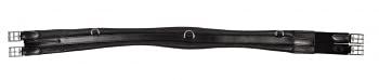 PFIFF Platina, leren zadelriem Bolton, zwart 105cm