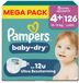 Pampers Baby Dry Maat 4+ Mega Pack 126 Stuks 10-15 KG
