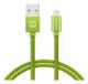 Swissten 71523307 Câble Lightning 2 m Vert