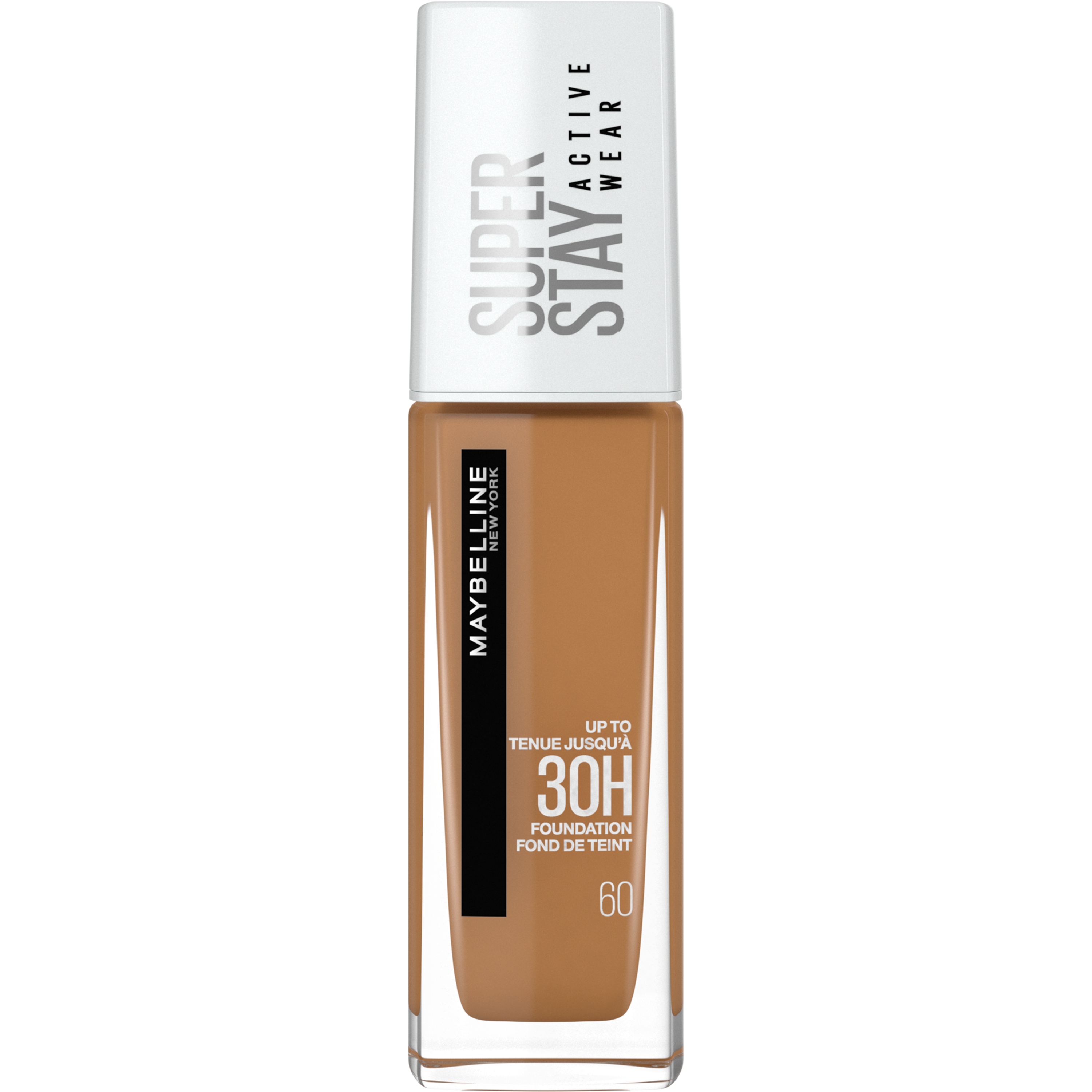 Maybelline SuperStay 30H Active Wear Foundation - 60 Caramel - Foundation - 30ml (voorheen Superstay 24H foundation)