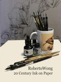 Roberto Wong 20 Century Ink on paper