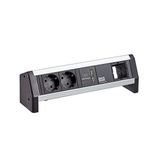 Bachmann Desk 2xCEE7/3 1xUSB Charger