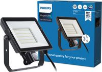 Philips LED Philips ProjectLine LED schijnwerper - 30W - 4000K - Zwart - Met bewegingssensor