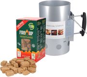 VAGGAN BBQ starter set - aanmaakblokjes 100x - houtskoolstarter - bbq starten - barbecue