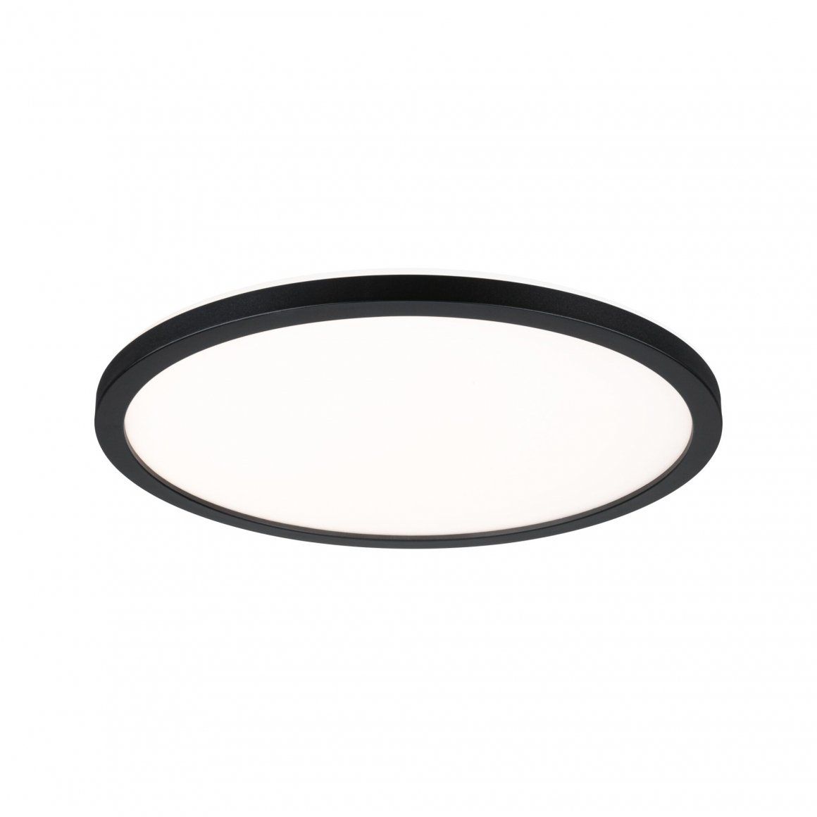 Paulmann Atria Shine Rond LED Plafondlamp - 19W - Zwart - 3000K - 1600 lm