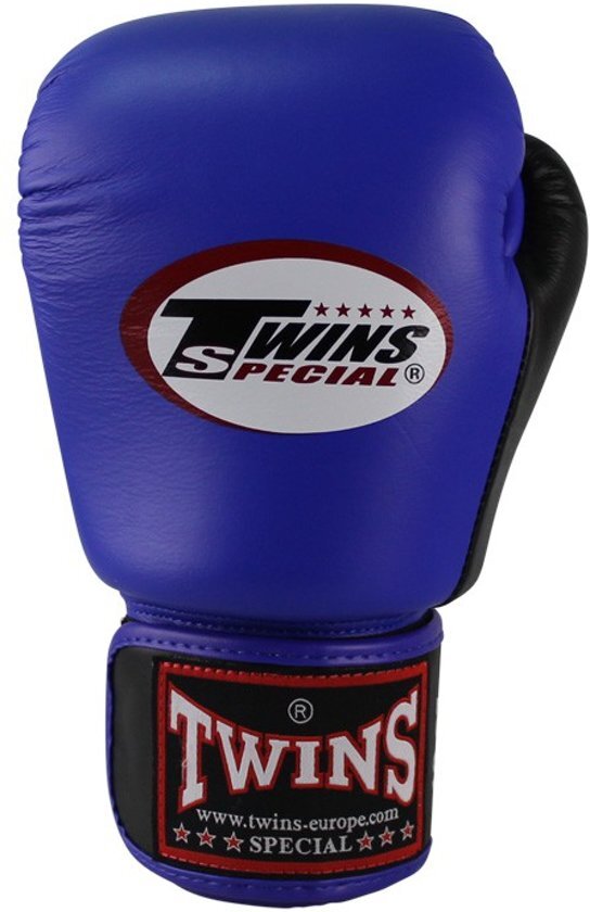 Twins BGVL-3 Boxing Gloves Blue Black-16 oz