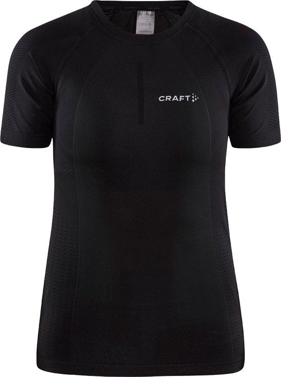 Craft ADV Cool Intensity Sportshirt Dames - Zwart - Maat M