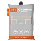 Siena Garden AquaShield Lounge-beschermhoes, zilvergrijs, met Active Air System, 235x235x70cm
