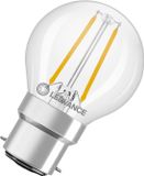Osram LED Retrofit CLASSIC P in P-Form, LED-Lampe, Glas, klar, 1,8 W, 250 lm, 2700 K, CRI 80