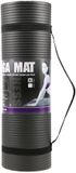 HMS Yoga Mat - Zwart - 15 mm