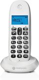 Motorola C1001CBW+ - DECT digitale draadloze telefoon - Gespreksblokkering, nummerweergave, handsfree, telefoonboek voor 50 nummers, verlicht display - Wit