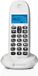Motorola C1001CBW+ - DECT digitale draadloze telefoon - Gespreksblokkering, nummerweergave, handsfree, telefoonboek voor 50 nummers, verlicht display - Wit
