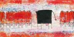PGM Marianne Kindt Affiche Art Schwarze Kuh 100x50cm