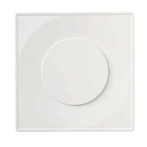 La Ventilazione VLQE125B Vierkant Ventiel - Ø 125 mm - Wit