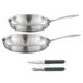 Cuisinox Kook- en bestekset Gourmet Roestvrij staal