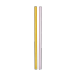 Kosta Boda Pailles Sipsavor 200 mm lot de 2 Rose-jaune