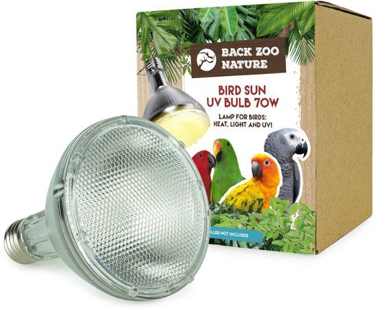 Back Zoo Nature Bird Sun UV-Lamp - 70 Watt
