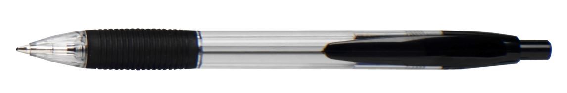 Staples Choice Balpen met grip - Zwart
