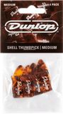Jim Dunlop 9022P - Vingerpicks - Duim Medium - Schildpad - Player's Pack 4 Stuks