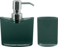 MSV Aveiro Badkamer Set - Donkergroen Kunststof