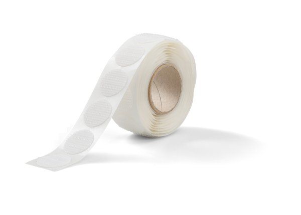Nobo 22mm Klittennoppen (100) - Wit