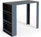 Vicco Table de bar – 57 x 117 cm anthracite