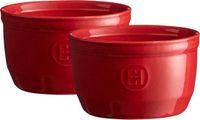 Emile Henry Pasteibakje N.10 set 2 stuks Grand Cru